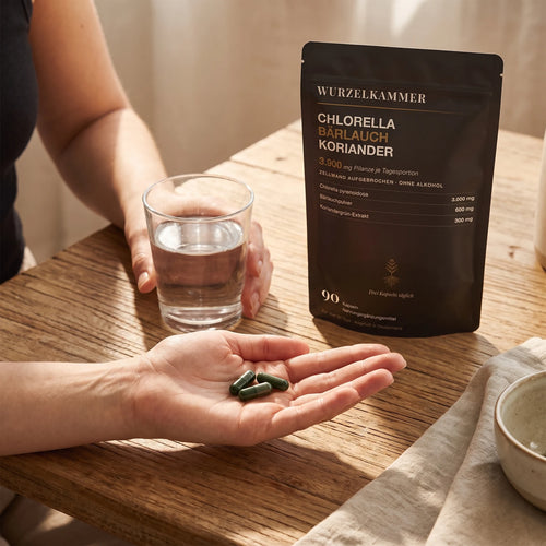 Chlorella, Bärlauch & Koriander – Ausleitungskur