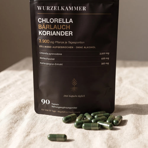 Chlorella, Bärlauch & Koriander – Ausleitungskur
