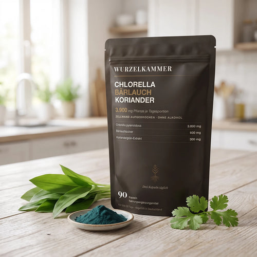 Chlorella, Bärlauch & Koriander – Ausleitungskur