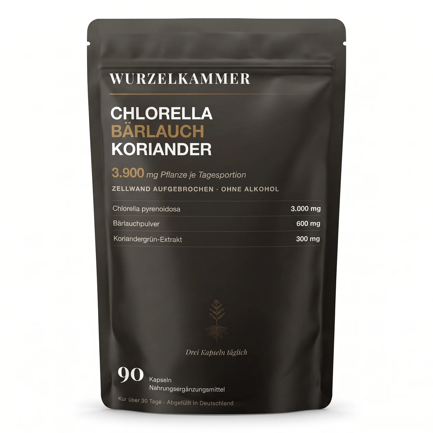Chlorella, Bärlauch & Koriander – Ausleitungskur — Packung mit Chlorella pyrenoidosa