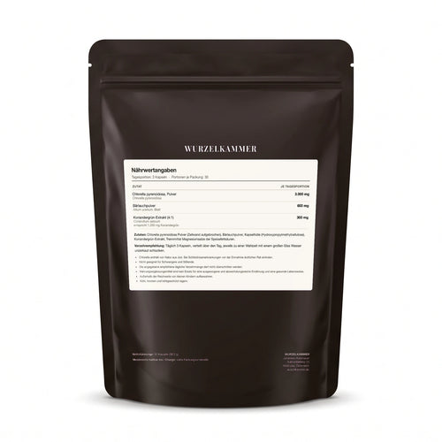 Chlorella, Bärlauch & Koriander – Ausleitungskur